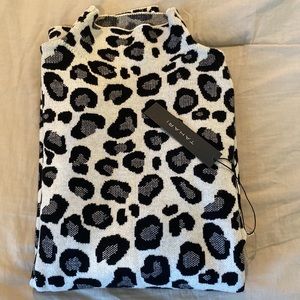 Tahari Animal Print Sweater